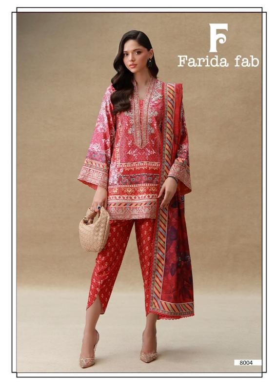 Farida ramsha vol 8 good quality wholesale kurti